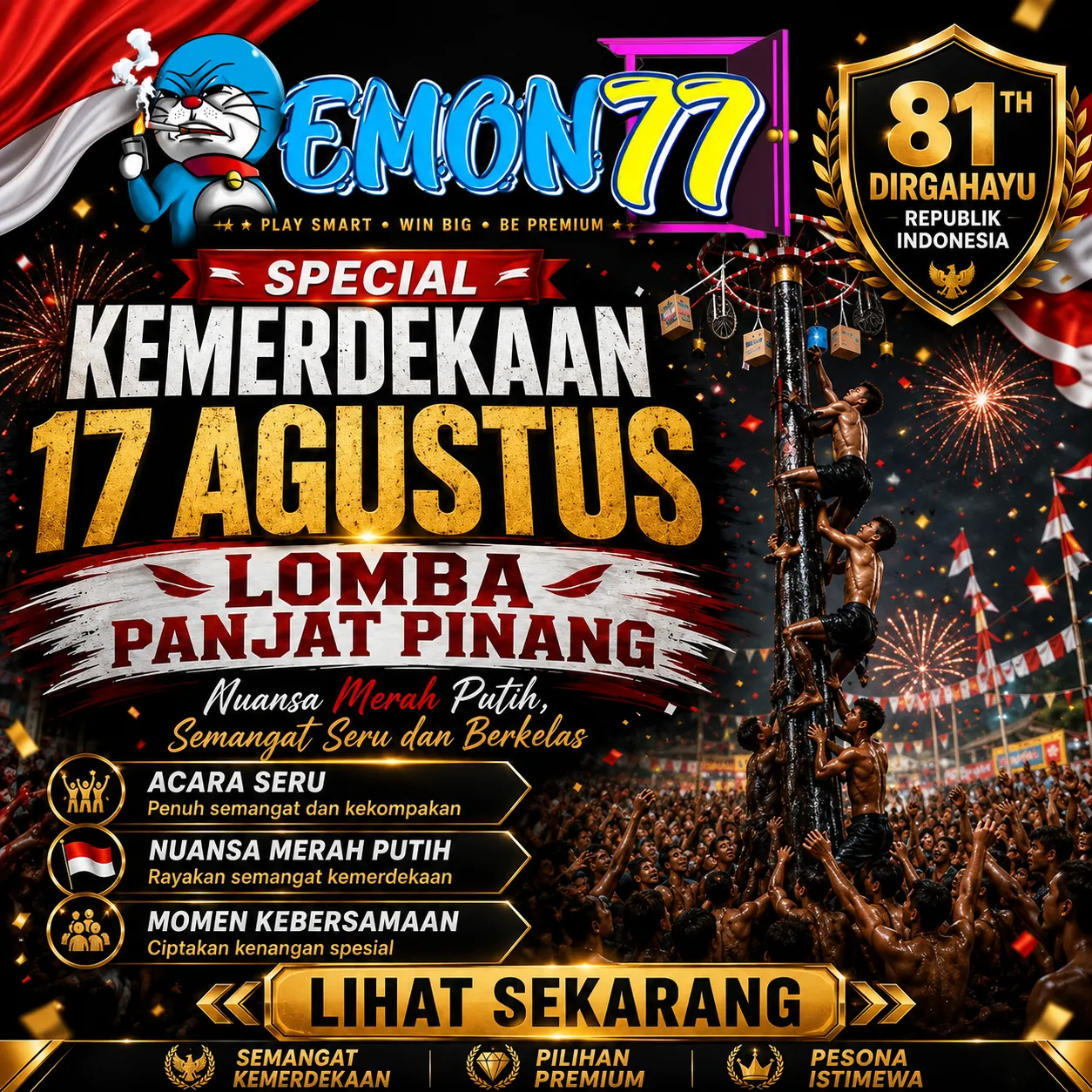 EMON77 | Komunitas Lomba Panjat Turnover Slot Kemerdekaan
